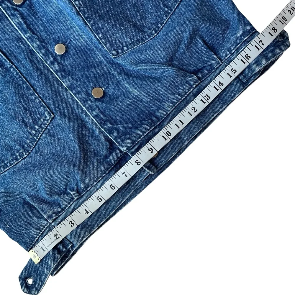 Vintage Sergio Valente Long Denim Jacket 3/4 Sleeve - Picture 15 of 16